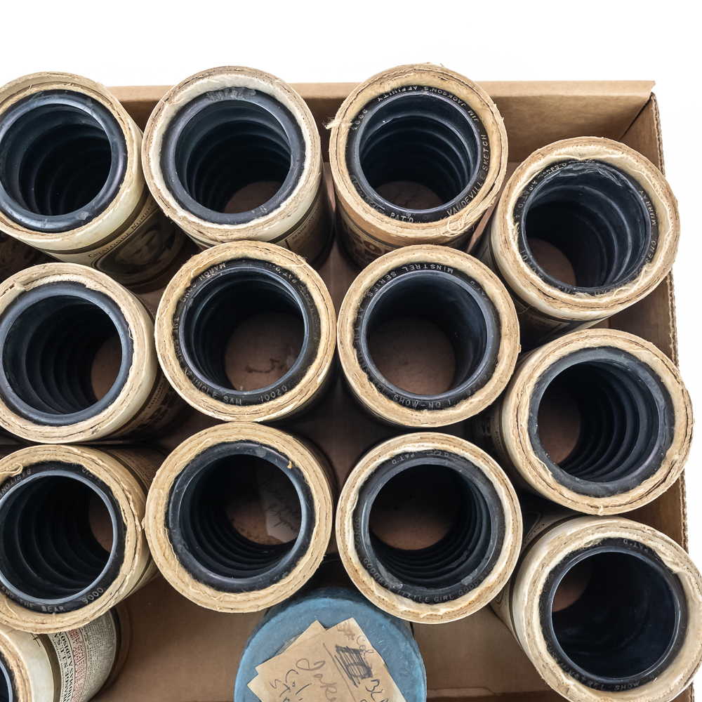 20 Two Minute Black Wax Cylinder Records