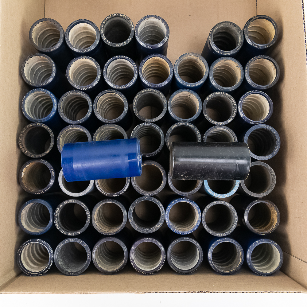 50 Blue Amberol Cylinder Patriotic Records