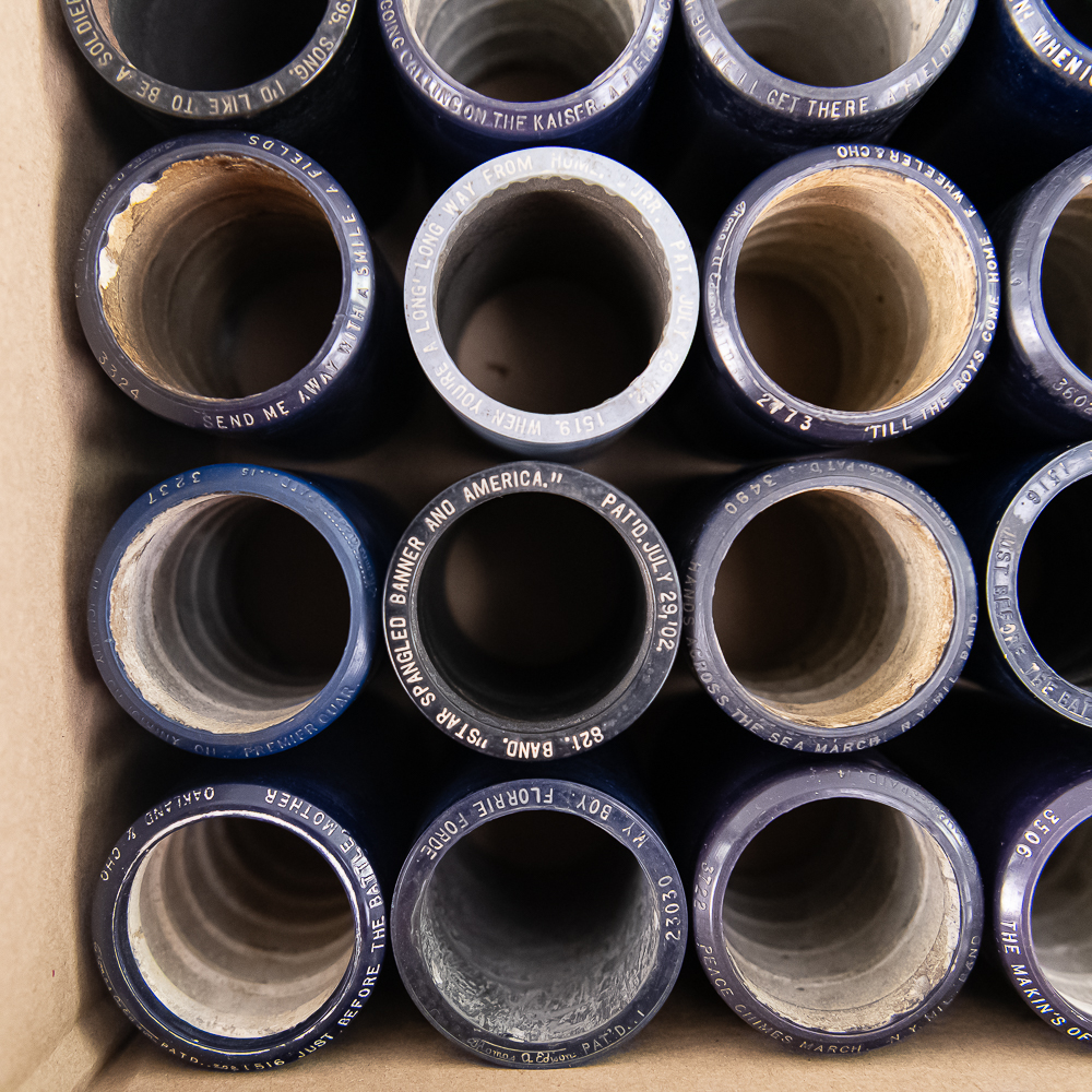 50 Blue Amberol Cylinder Patriotic Records