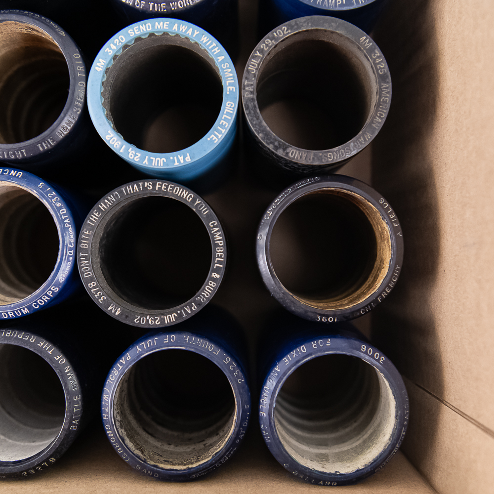 50 Blue Amberol Cylinder Patriotic Records