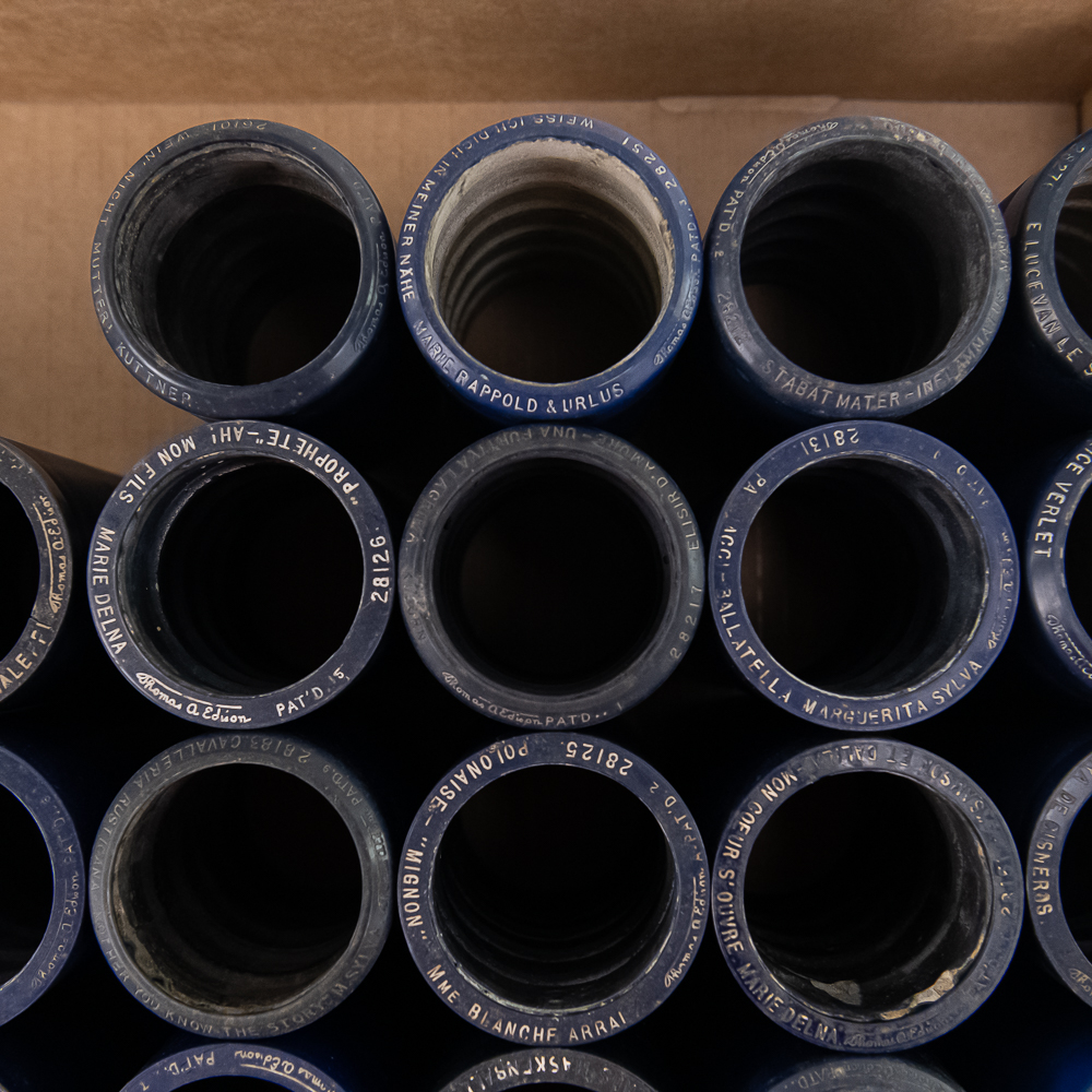 25 Edison Blue Amberol Cylinder Records