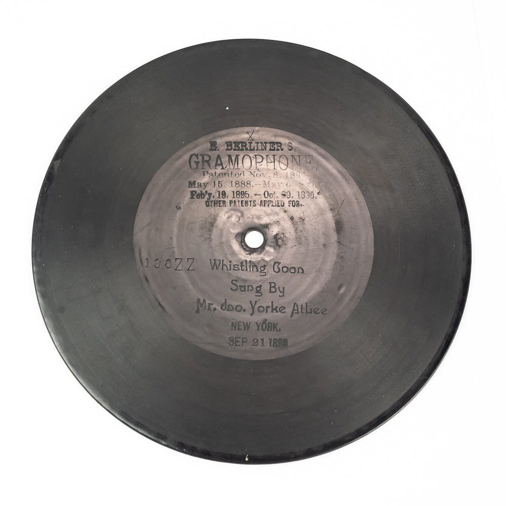 Emile Berliner Gramophone Record 196ZZ