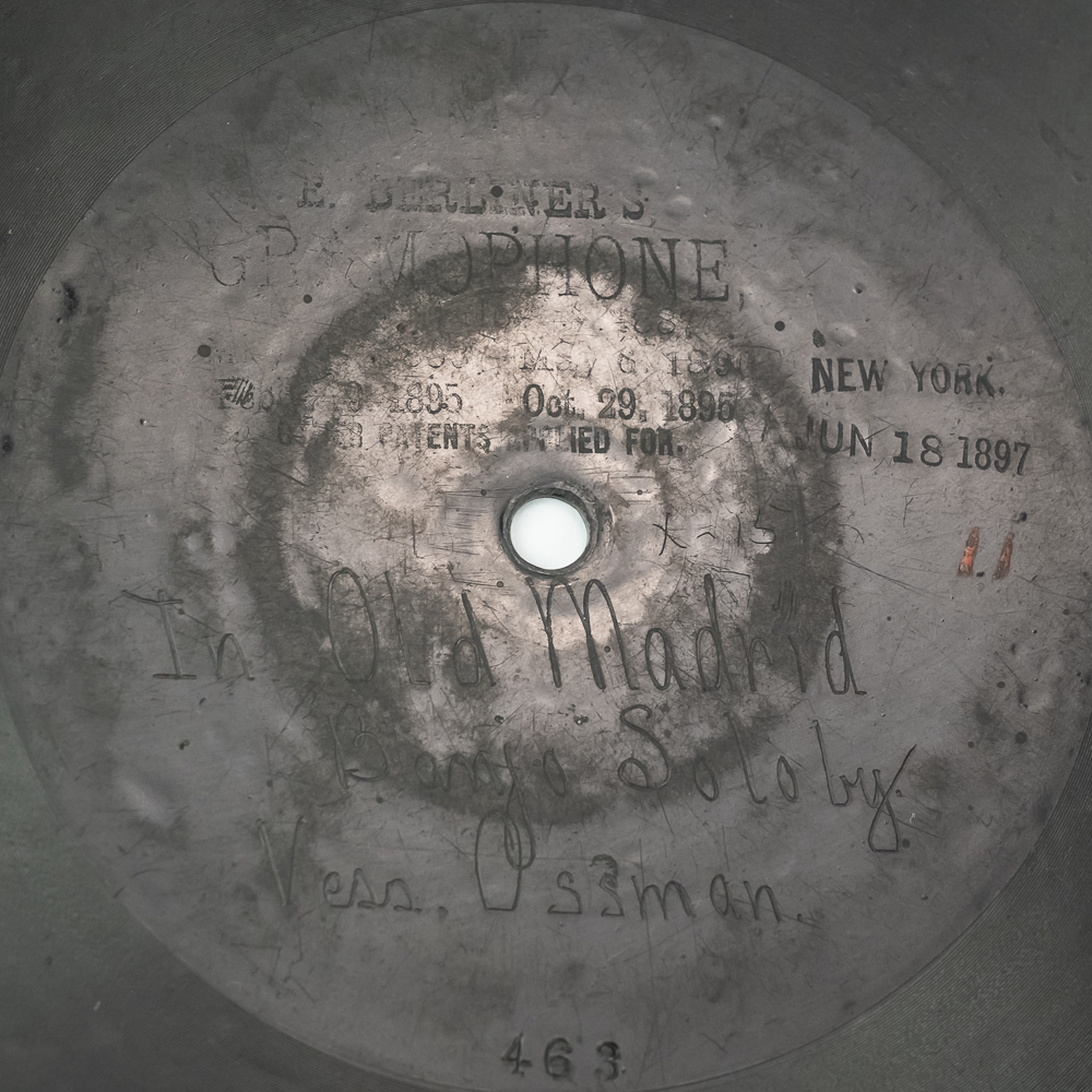 1897 Berliner 7" Vess Ossman Record #463
