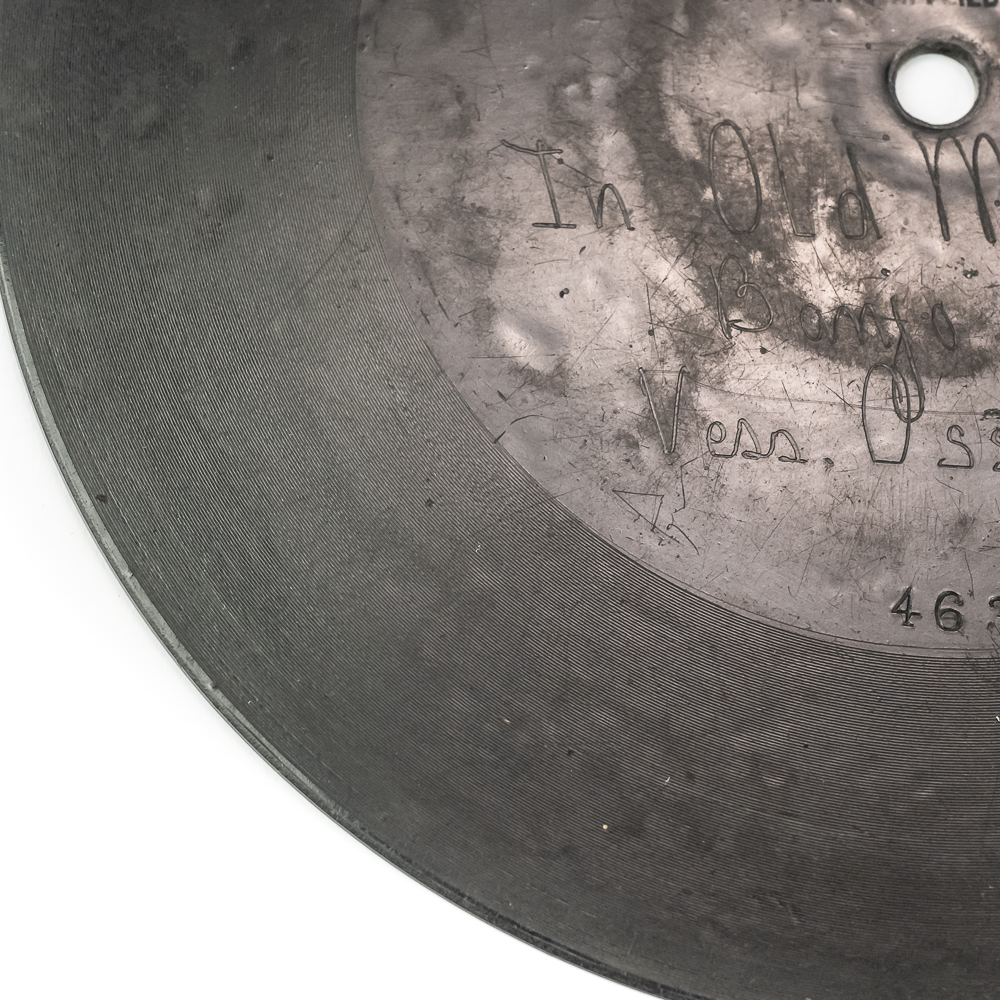 1897 Berliner 7" Vess Ossman Record #463