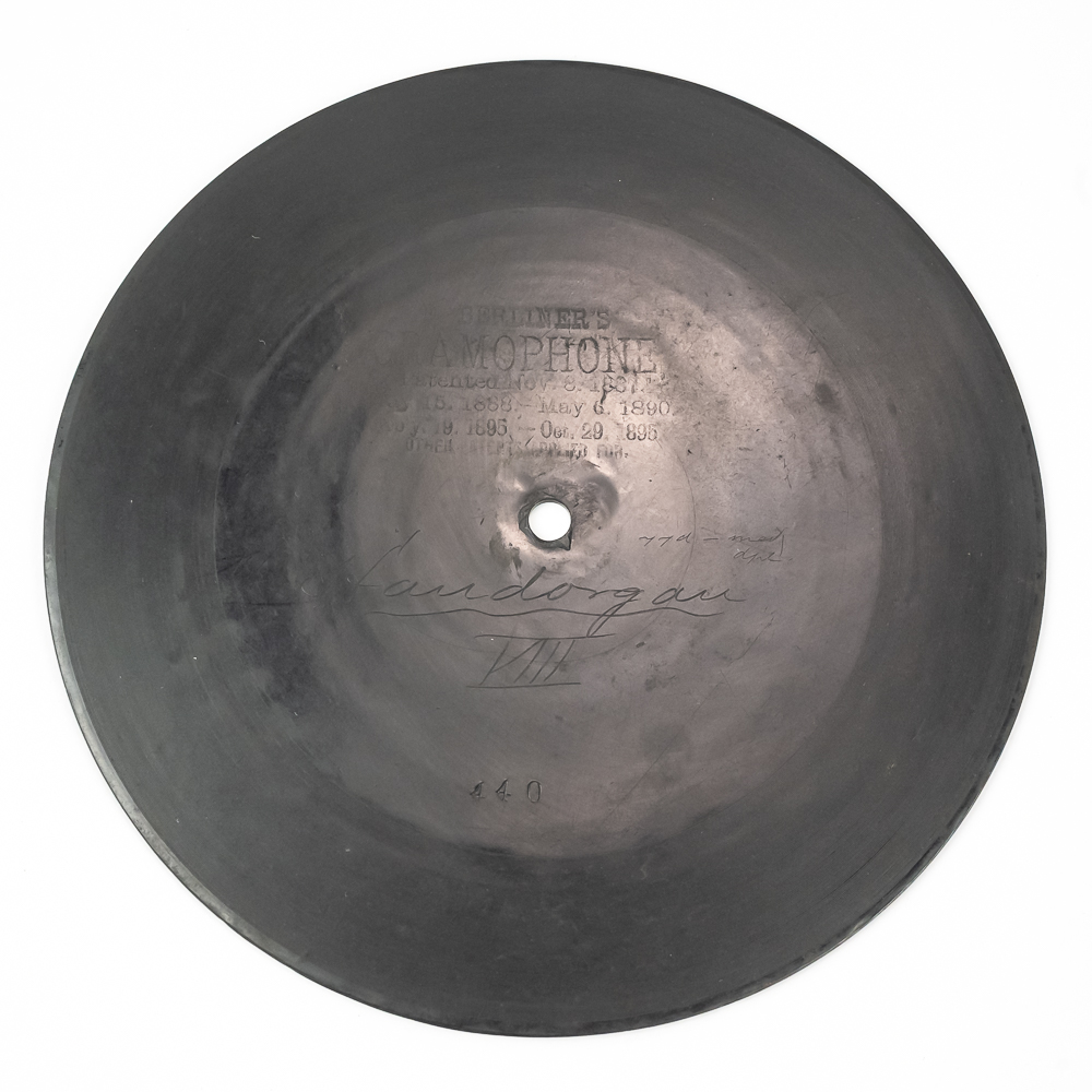 1895 Berliner Gramophone 7" Disc #440