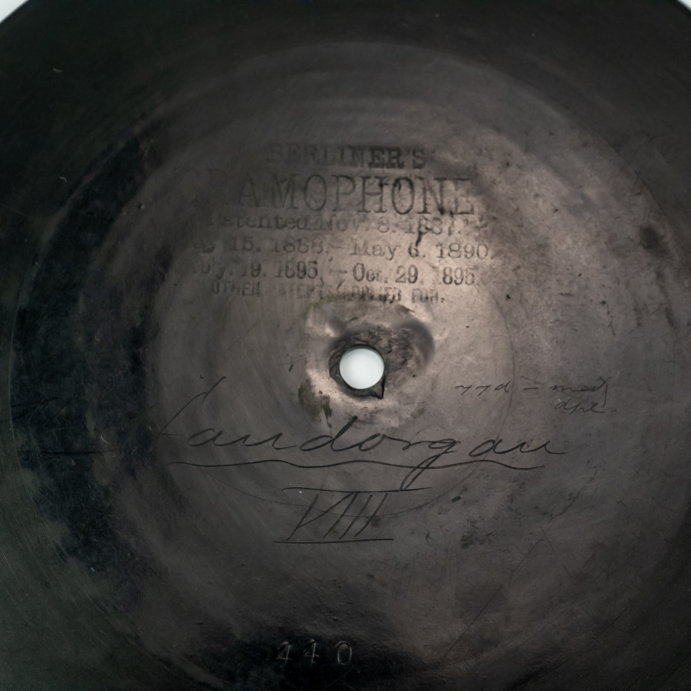 1895 Berliner Gramophone 7" Disc #440