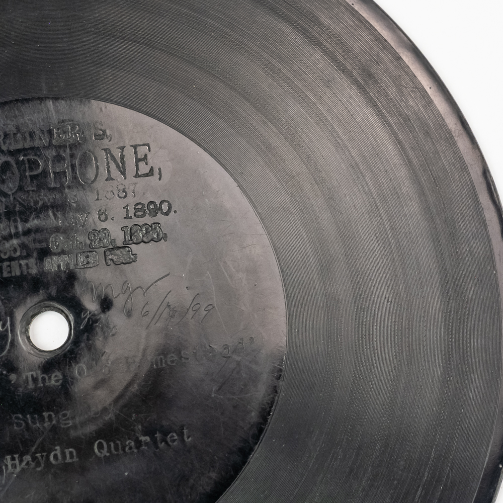 1899 Berliner 7" Gramophone Disc 0286 N