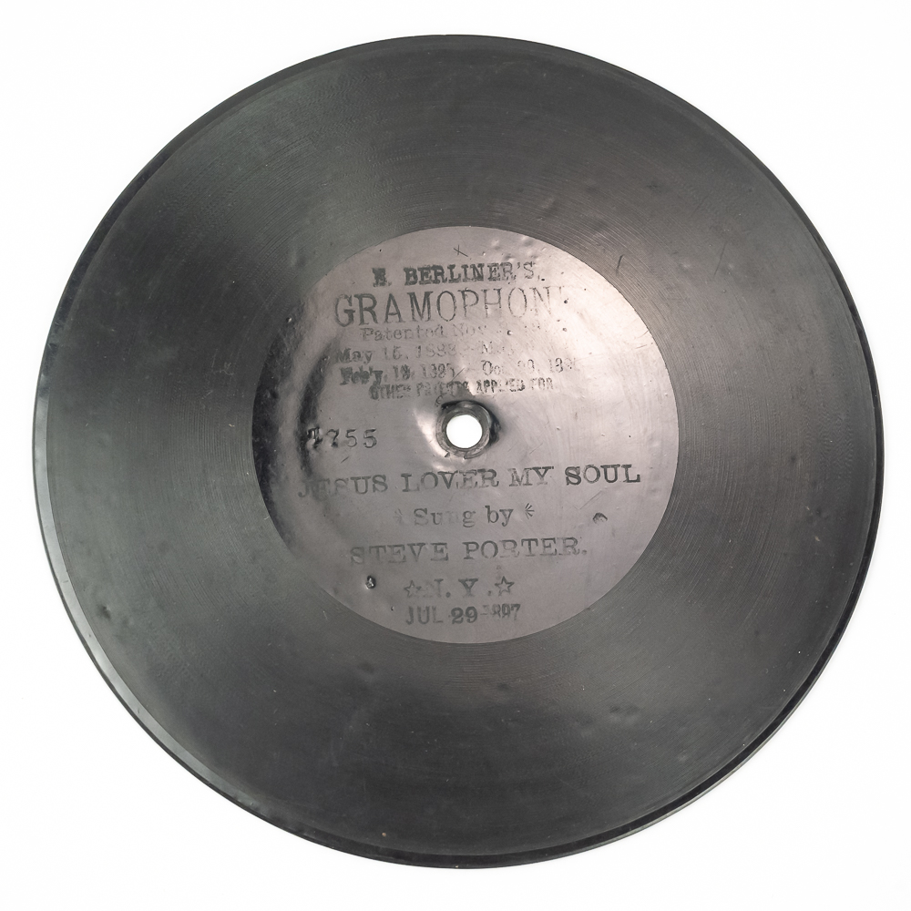 1897 Berliner Gramophone 7" Record 1755