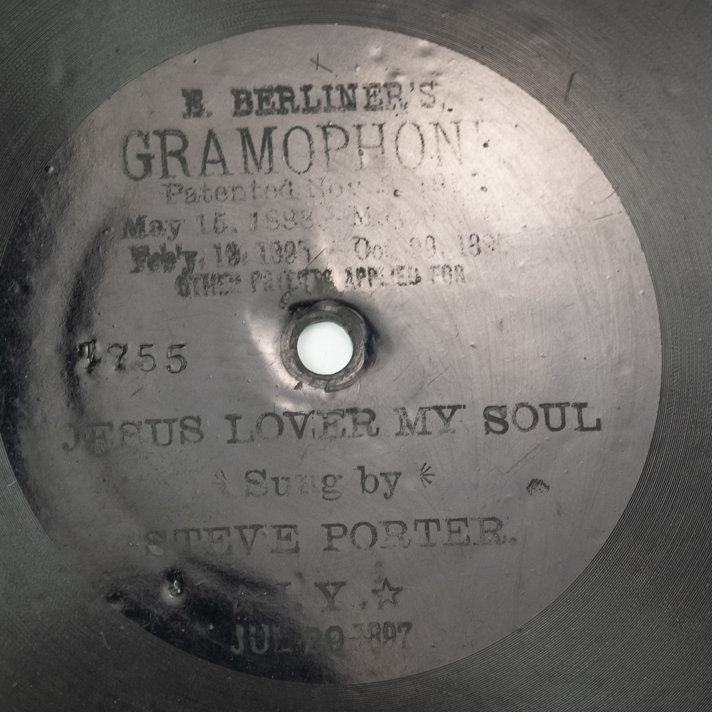 1897 Berliner Gramophone 7" Record 1755