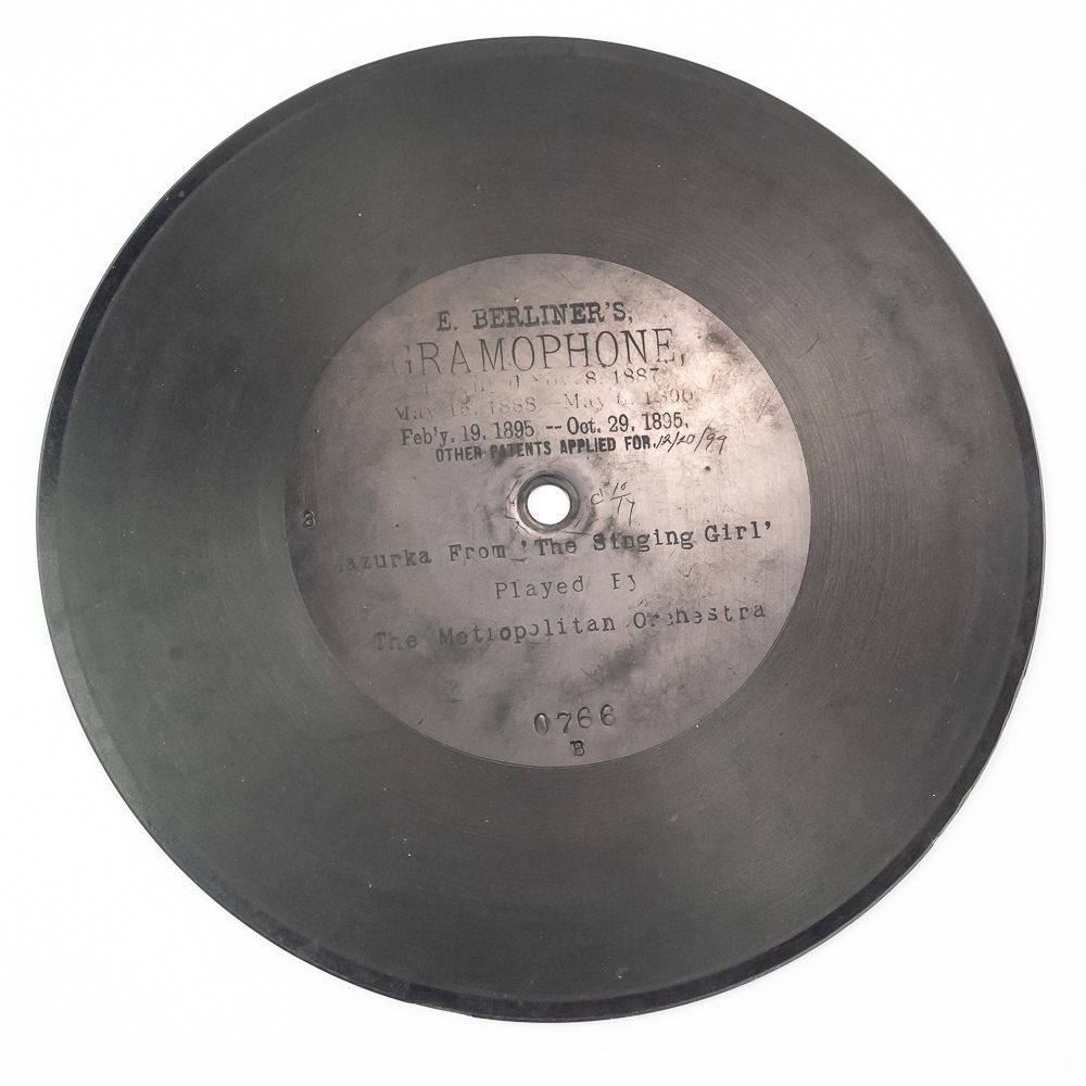 Berliner Gramophone 7" Record 0766 B