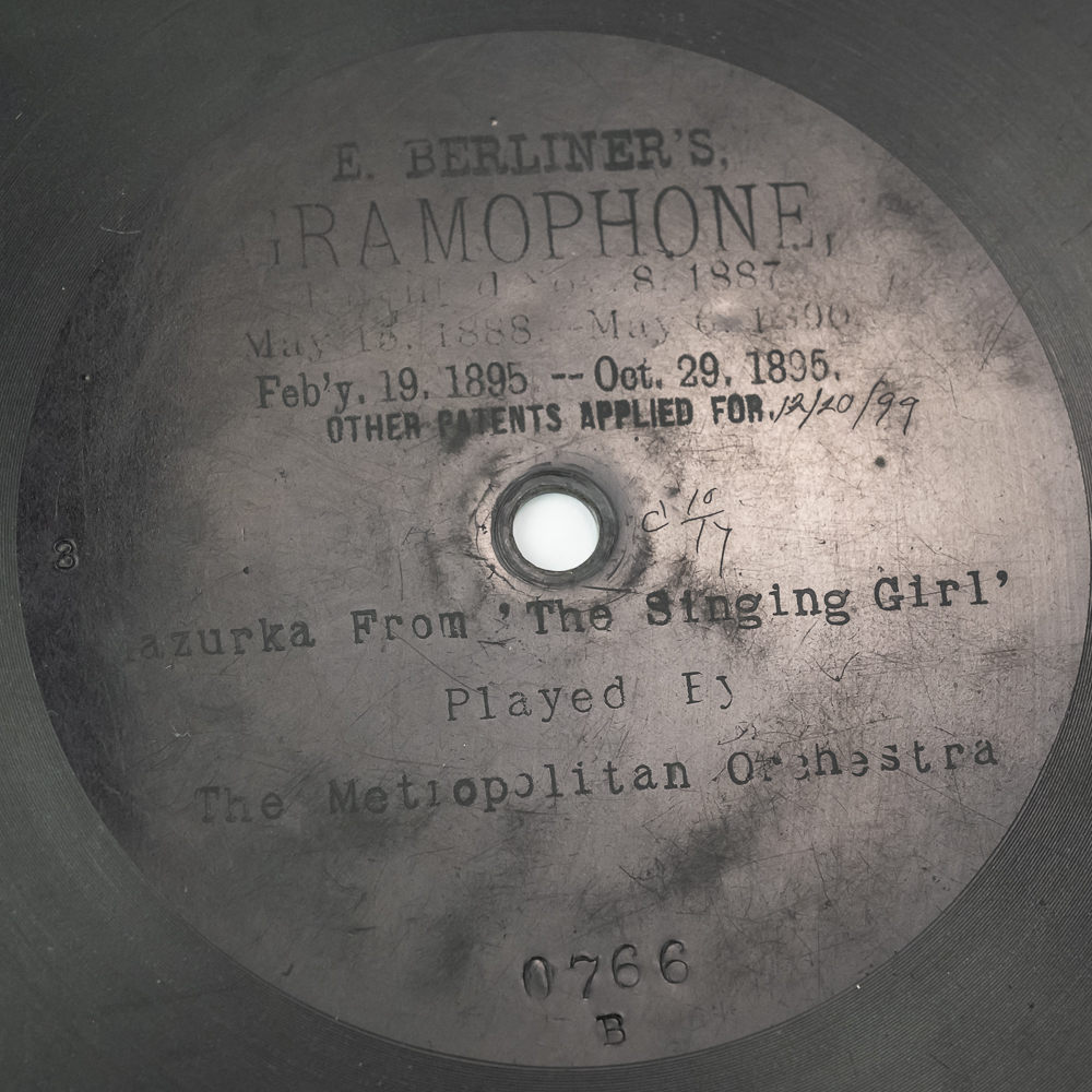 Berliner Gramophone 7" Record 0766 B
