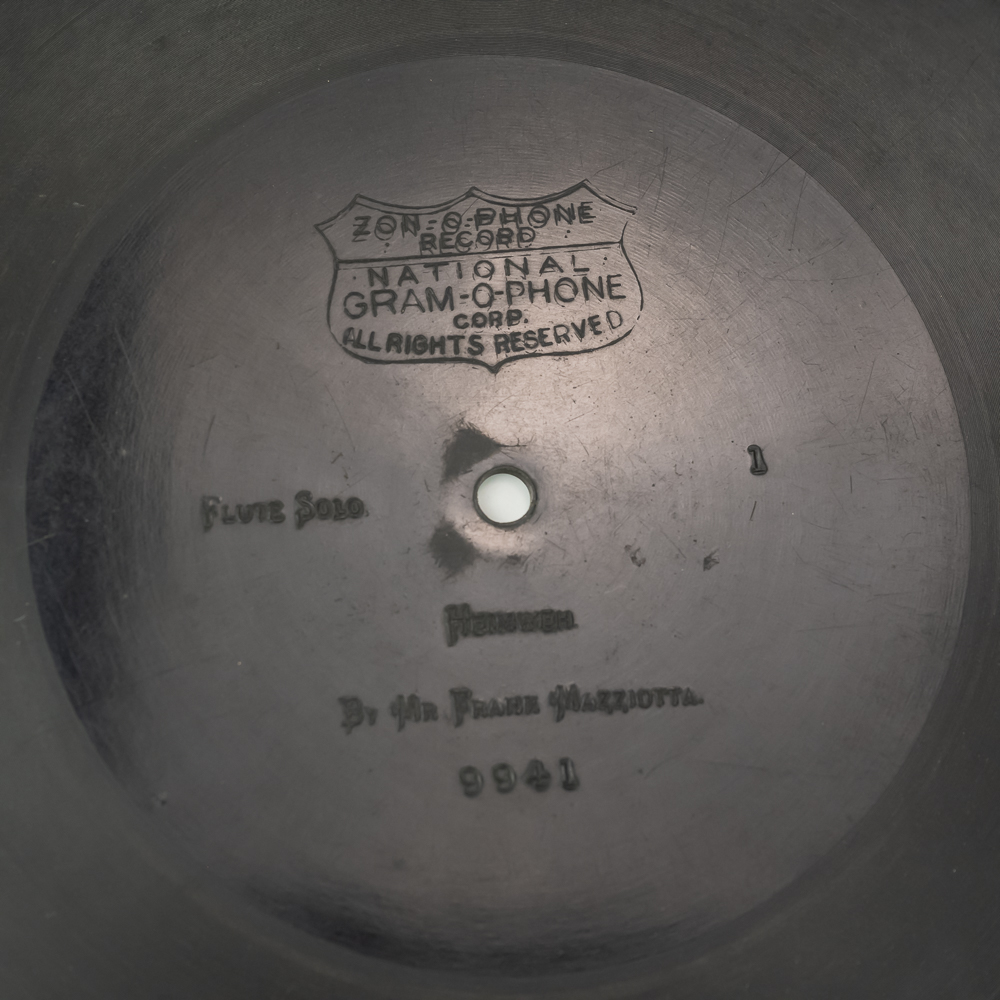 9" Zon-O-Phone Disc Record 9941