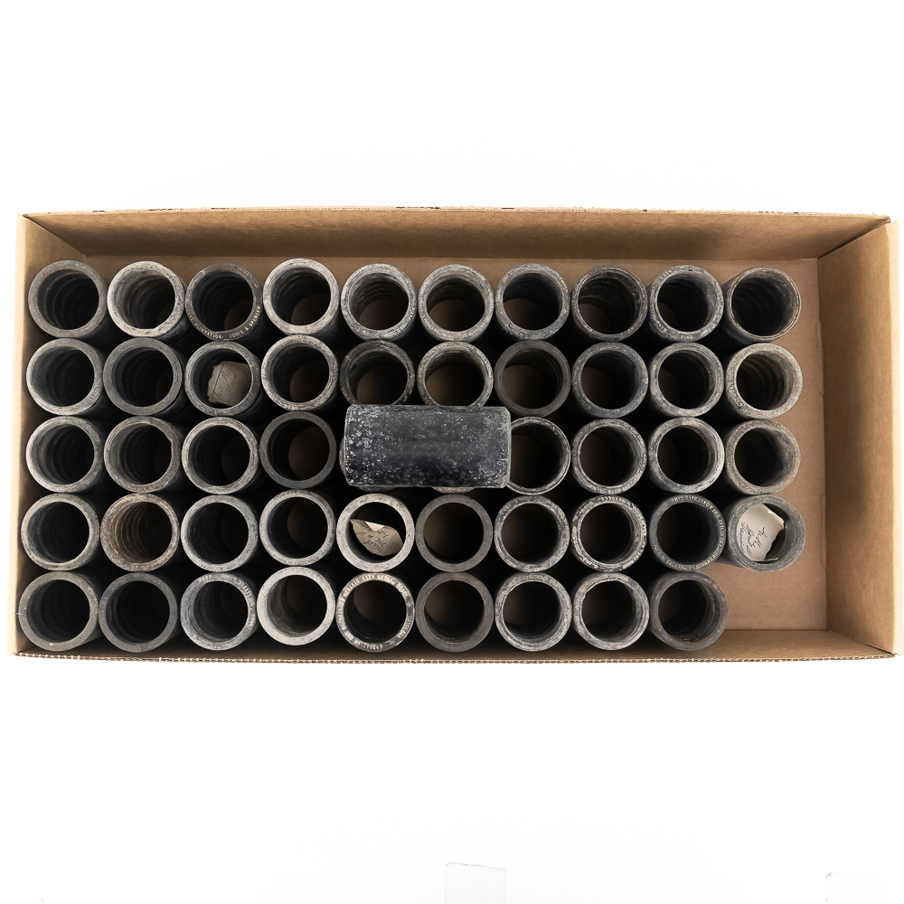 50 Black Wax Cylinders-Minstrel, Baseball & More