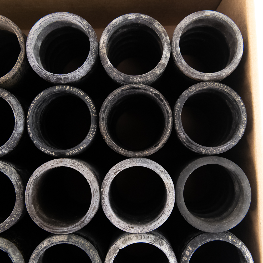 50 Black Wax Cylinder Records
