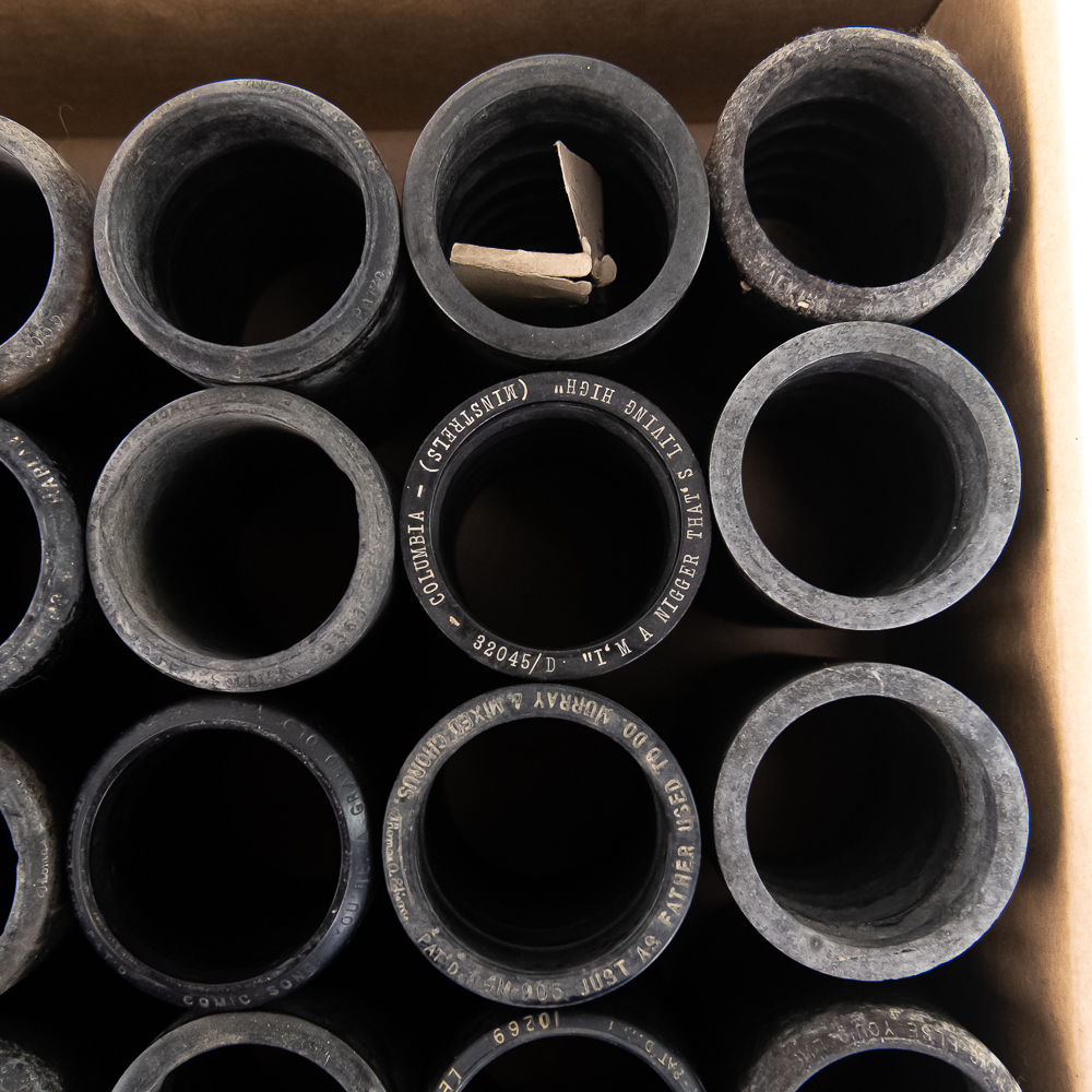 50 Black Wax Cylinder Records