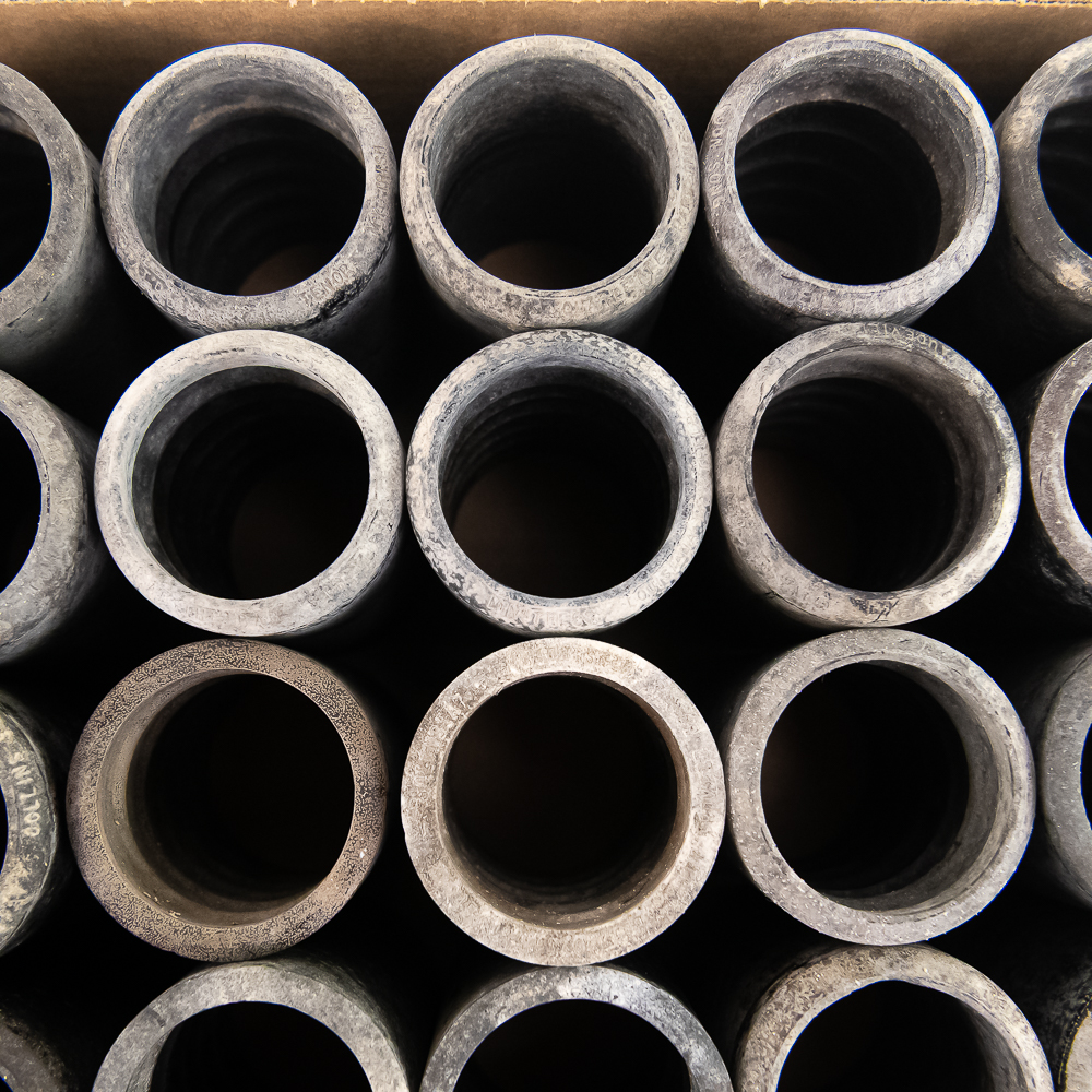 Lot of 50 Edison Black Wax Cylinders