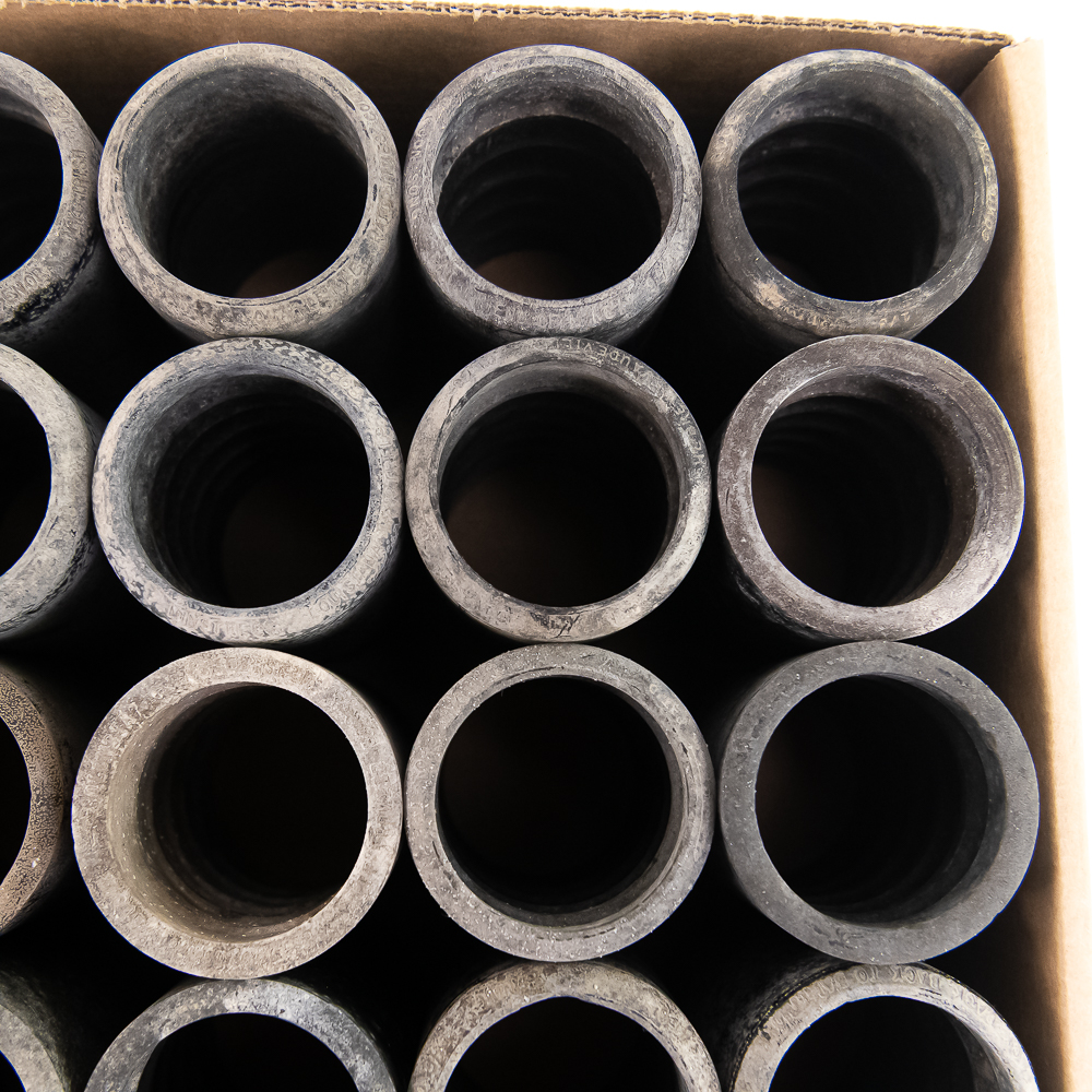Lot of 50 Edison Black Wax Cylinders