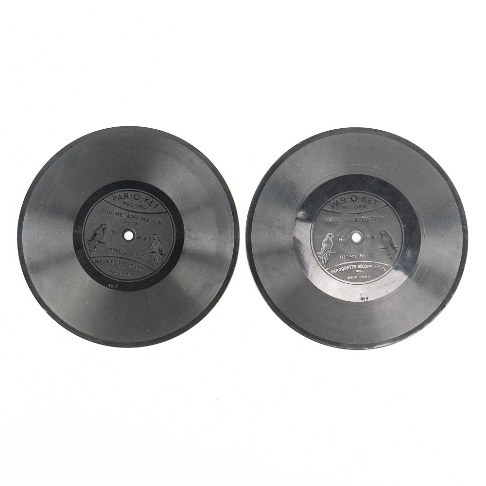 2 Par-O-Ket 7" Disc Records