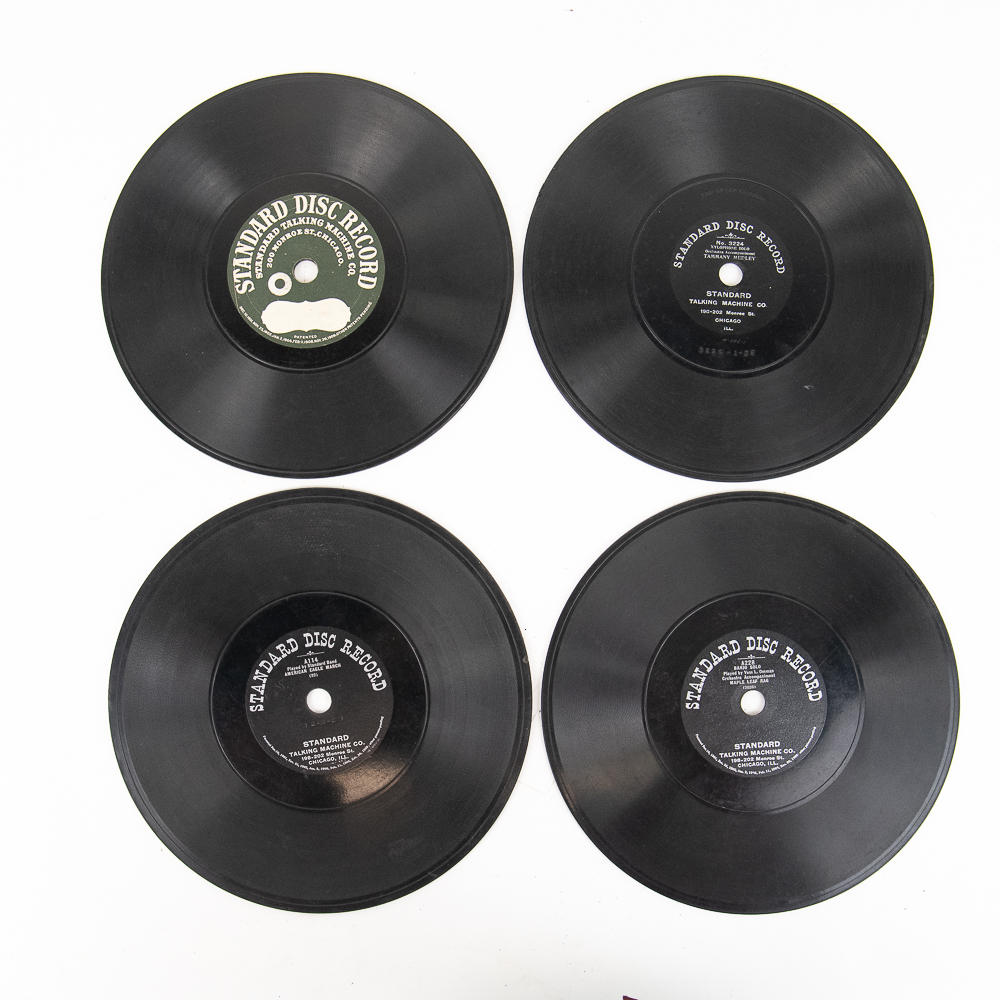 Standard Talking Machine Disc Records Lot of 4
