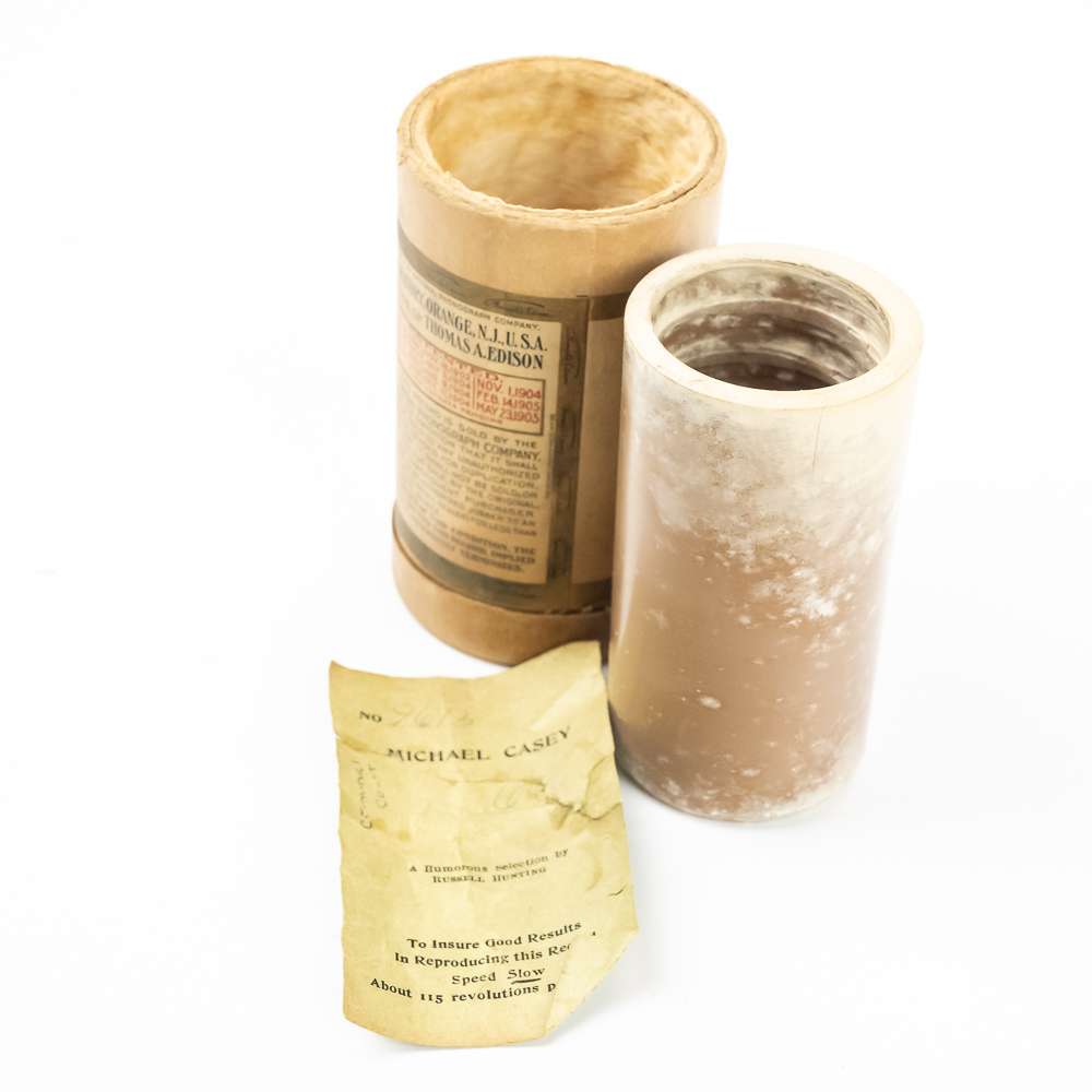 Columbia Brown Wax Cylinder 9619