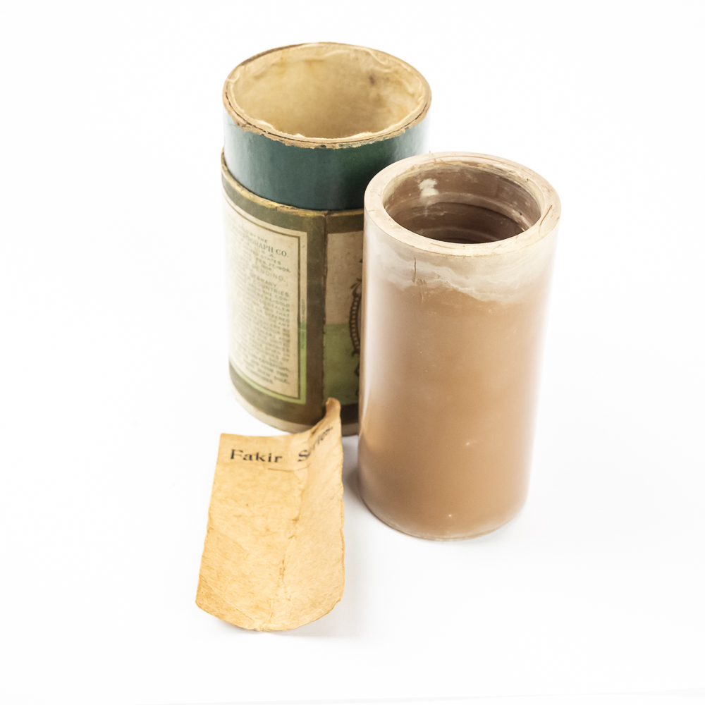 Columbia Brown Wax Cylinder 9619