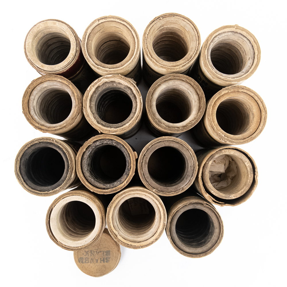 Lot of 15 Vintage Phonograph Cylinders