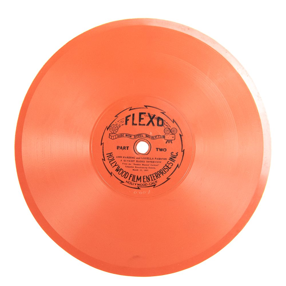 Flexo Hollywood Film Ent. Disc Record