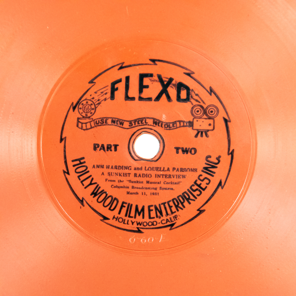 Flexo Hollywood Film Ent. Disc Record