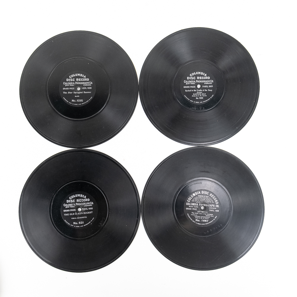 16 Early Columbia 10" Disc Records