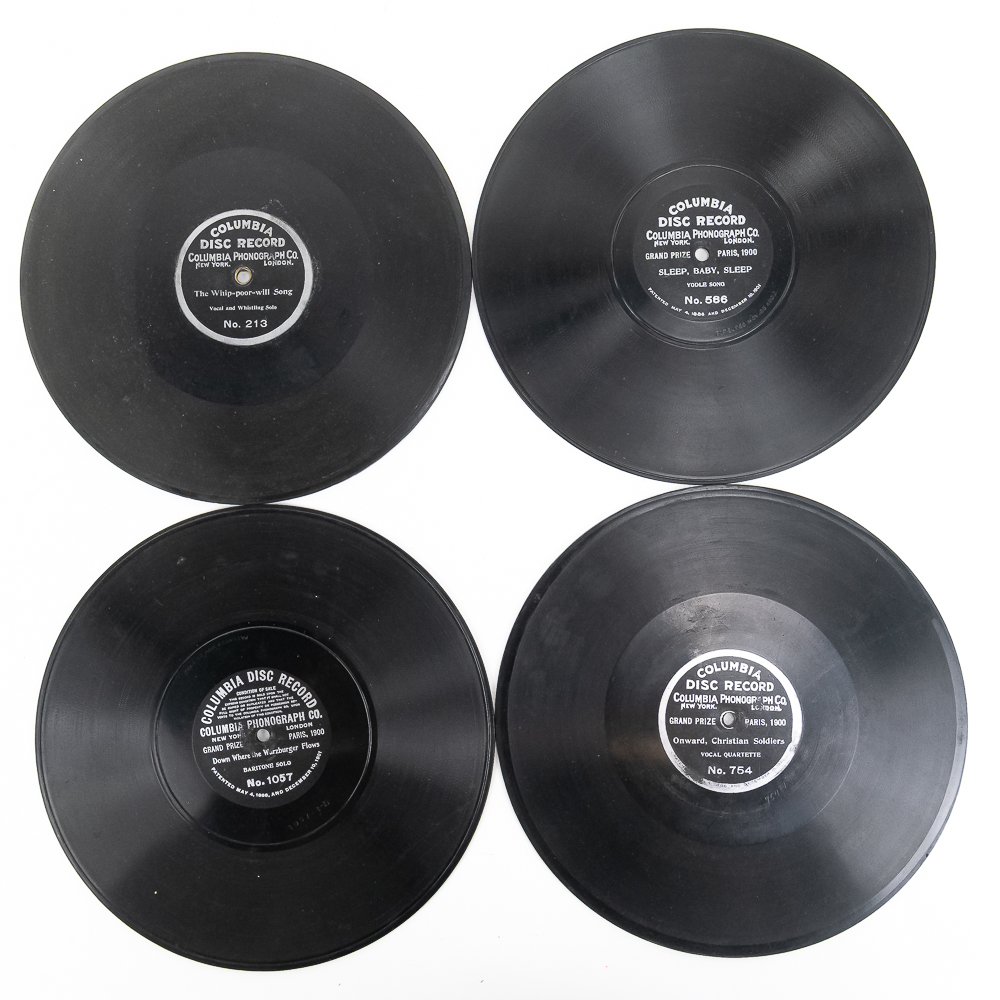 16 Early Columbia 10" Disc Records