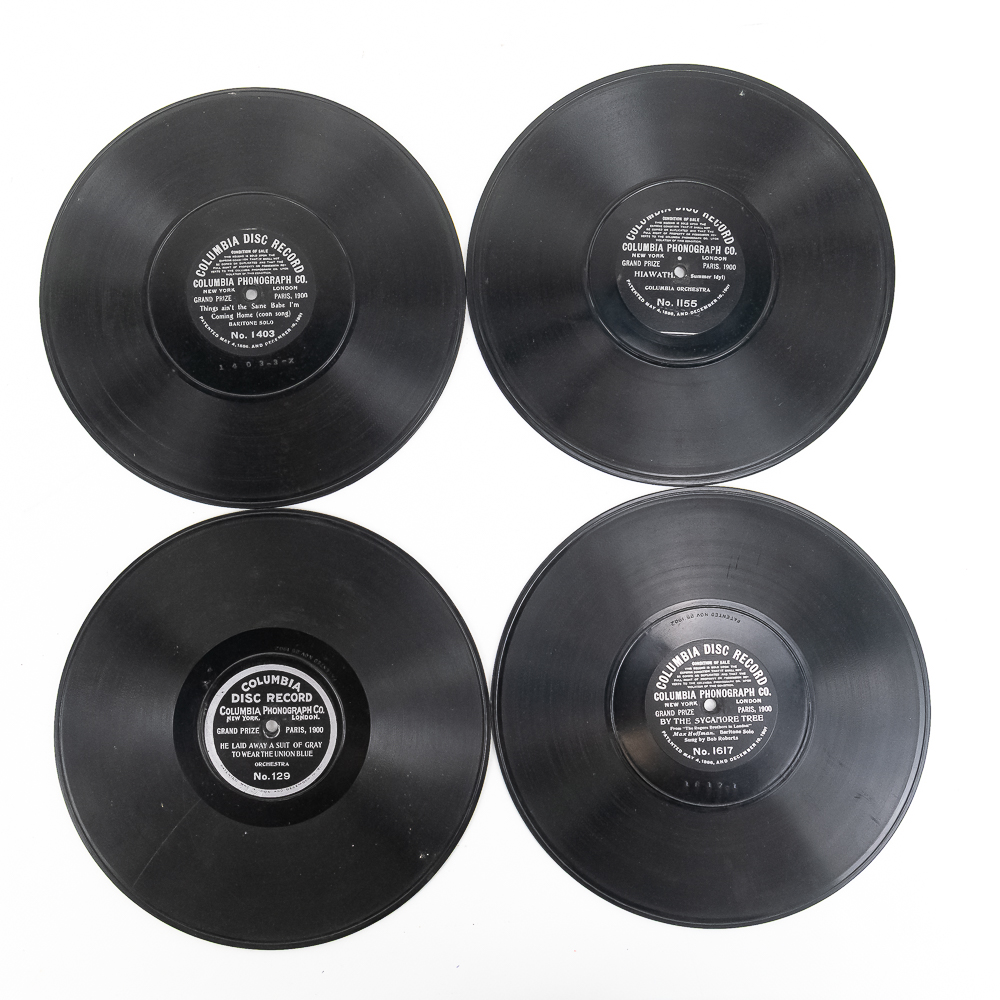16 Early Columbia 10" Disc Records