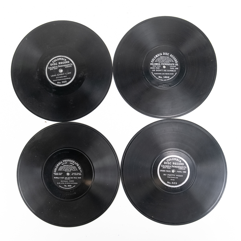 16 Early Columbia 10" Disc Records