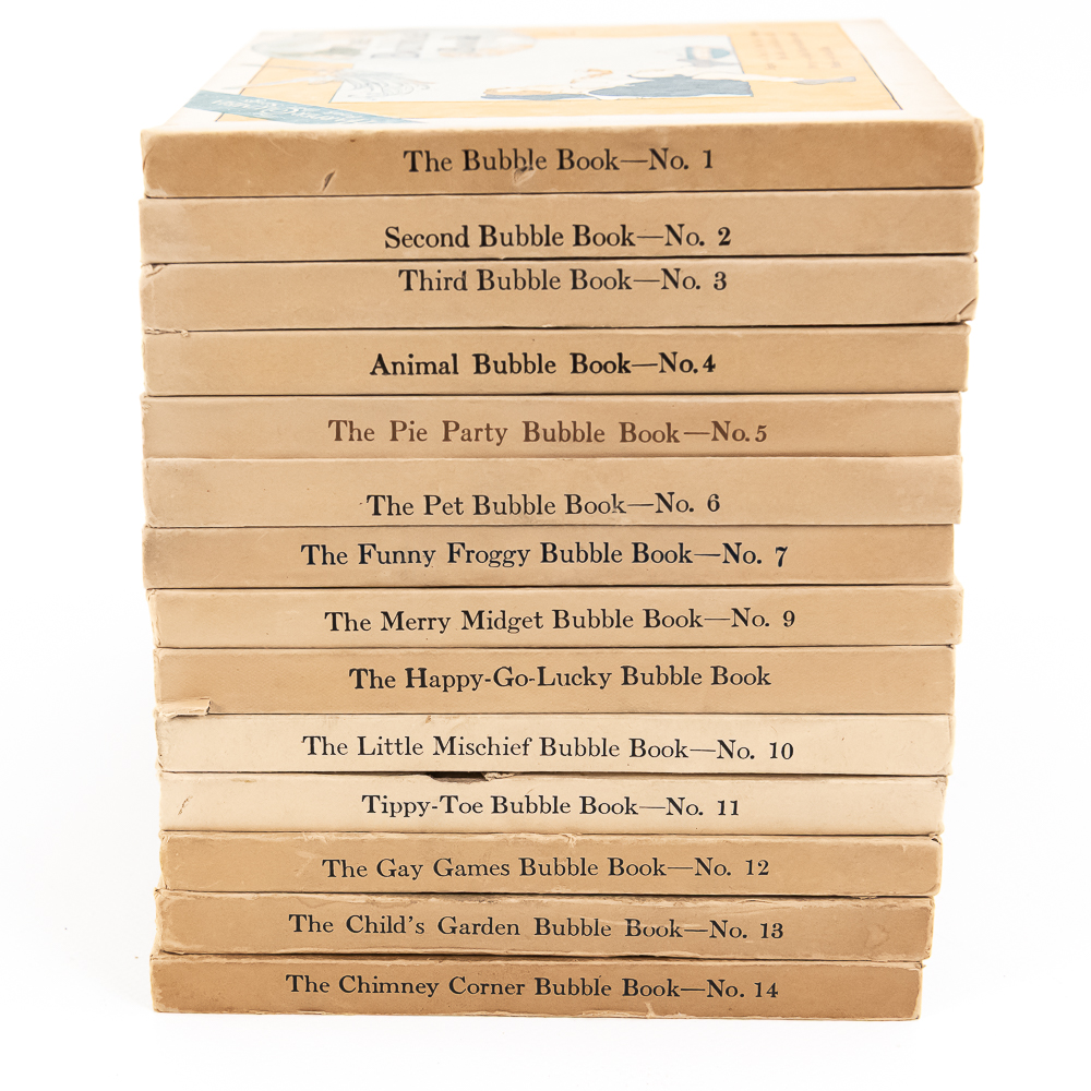 14 Bubble Book Children's Record Books