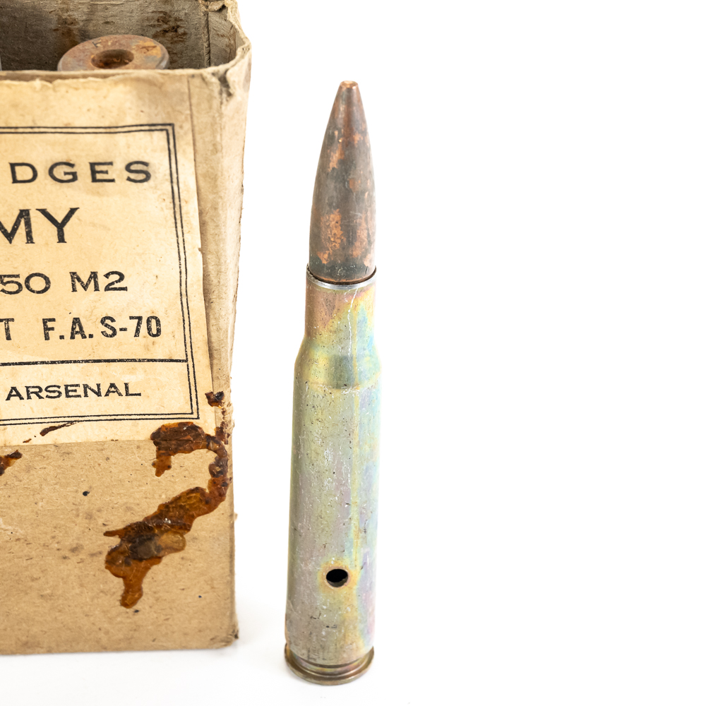 10 Military .50 Caliber Inert Training Rounds