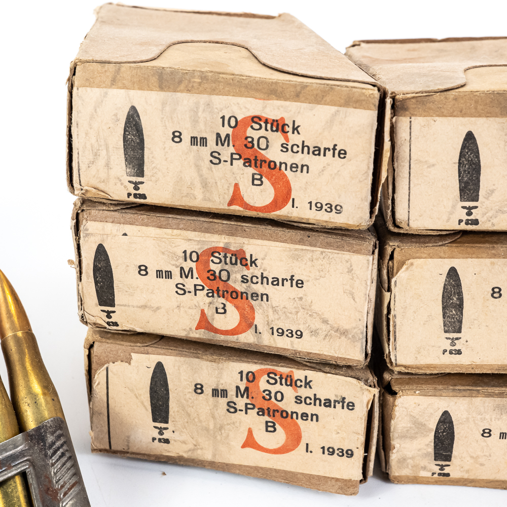 70rds of Caliber 8X56R Steyr M95 Ammunition