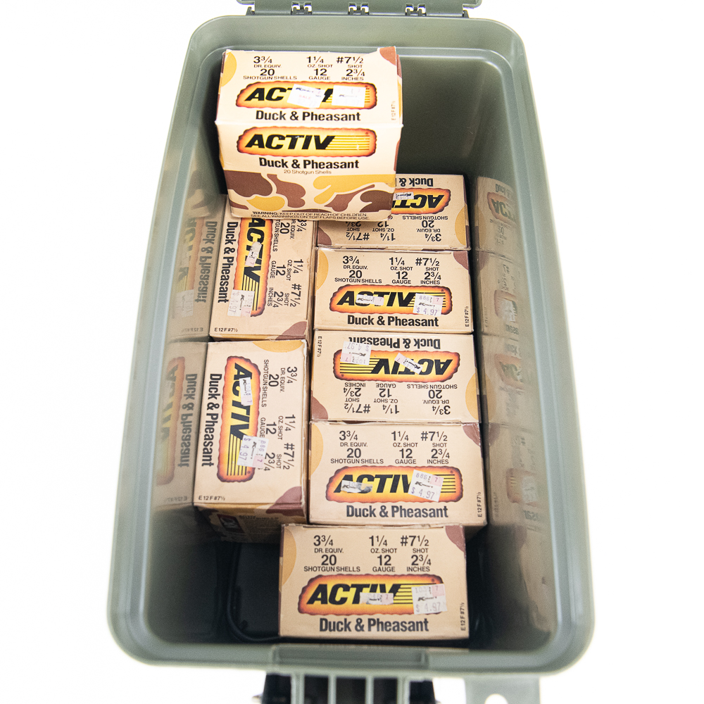160rds of 12Ga. ACTIV Shotgun Shells