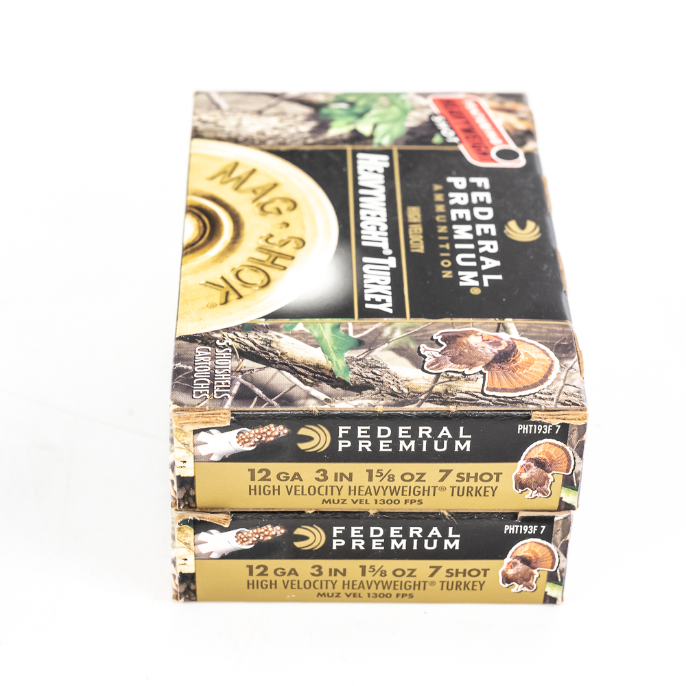15rds of 12 Gauge Federal Turkey Ammunition