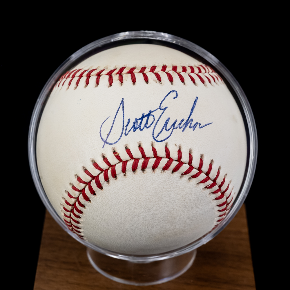 NYY Dave Righetti & Scott Erikson Signed Baseballs