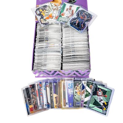 '24 Panini Prism NBA Sports Cards & Lebron Giannis. Collection featuring (400 +/-) assorted 