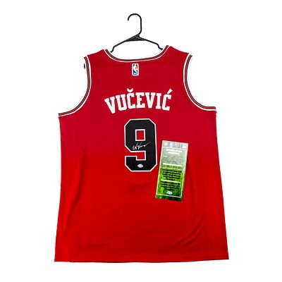 Nikola Vucevic Autographed Bulls Nike Jersey w COA. Nikola Vucevic autographed NWT Chicago Bulls 