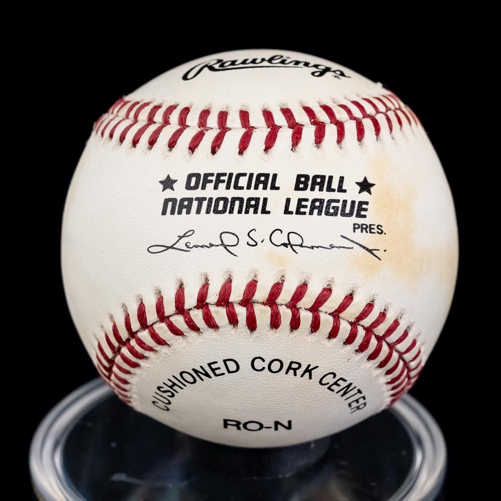Cubs Lou Brock & Glenn Beckert Signed Baseballs