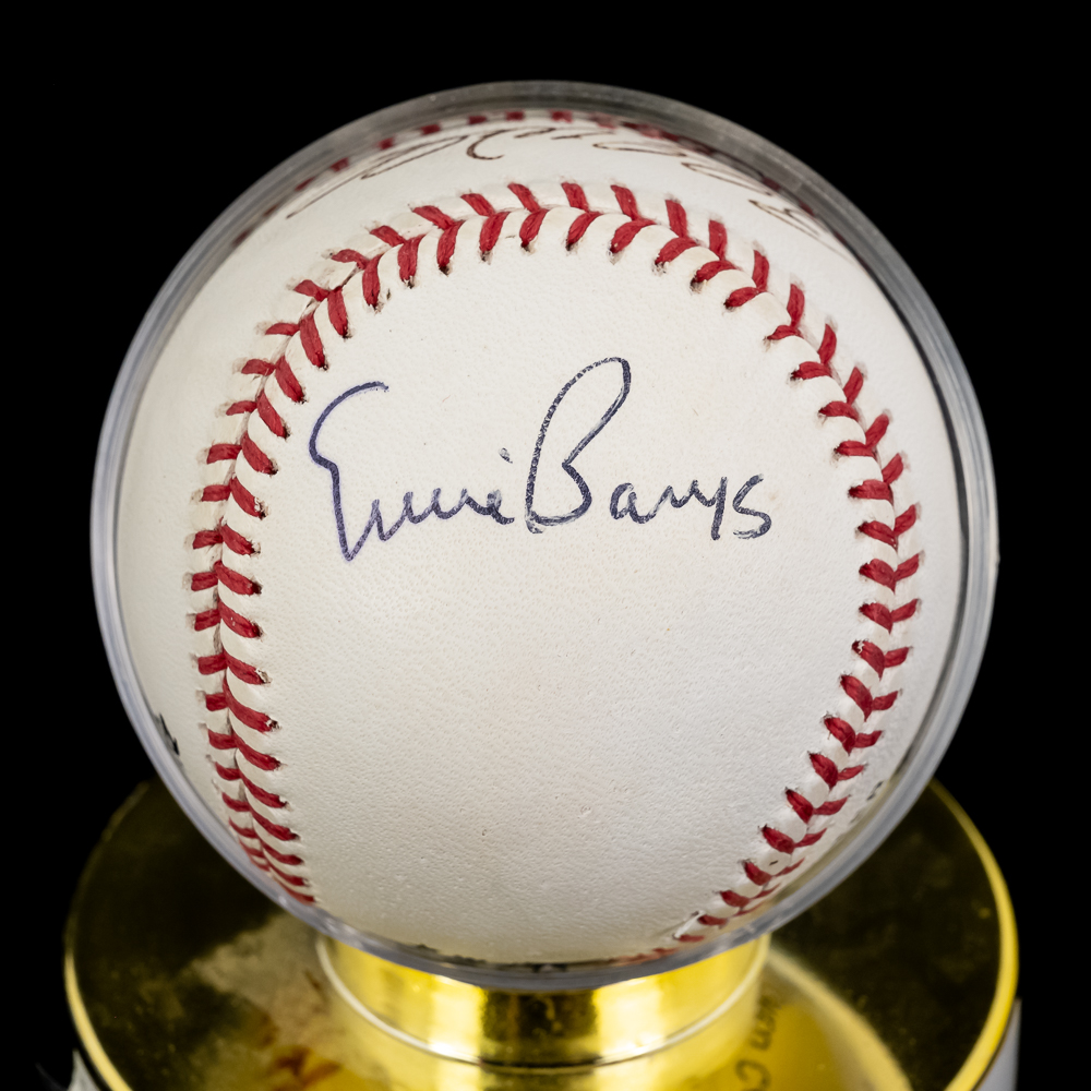 Banks Jenkins Williams & Bittner Signed Baseballs
