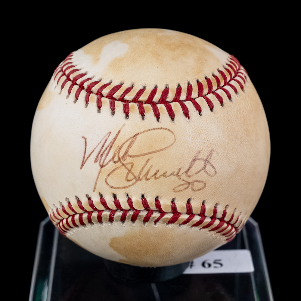 Mike Schmidt & Steve Carlton Autographed Baseballs