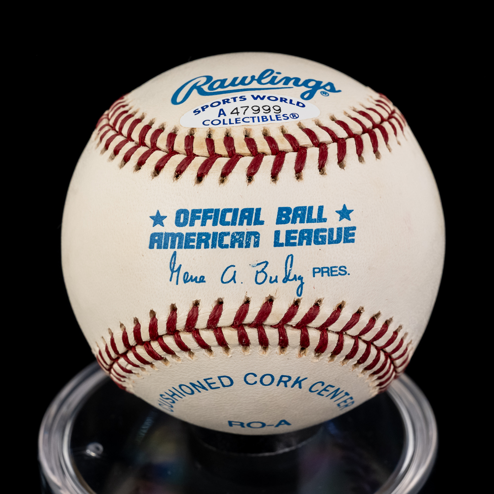 Rollie Fingers & Dennis Eckersley Signed Baseballs