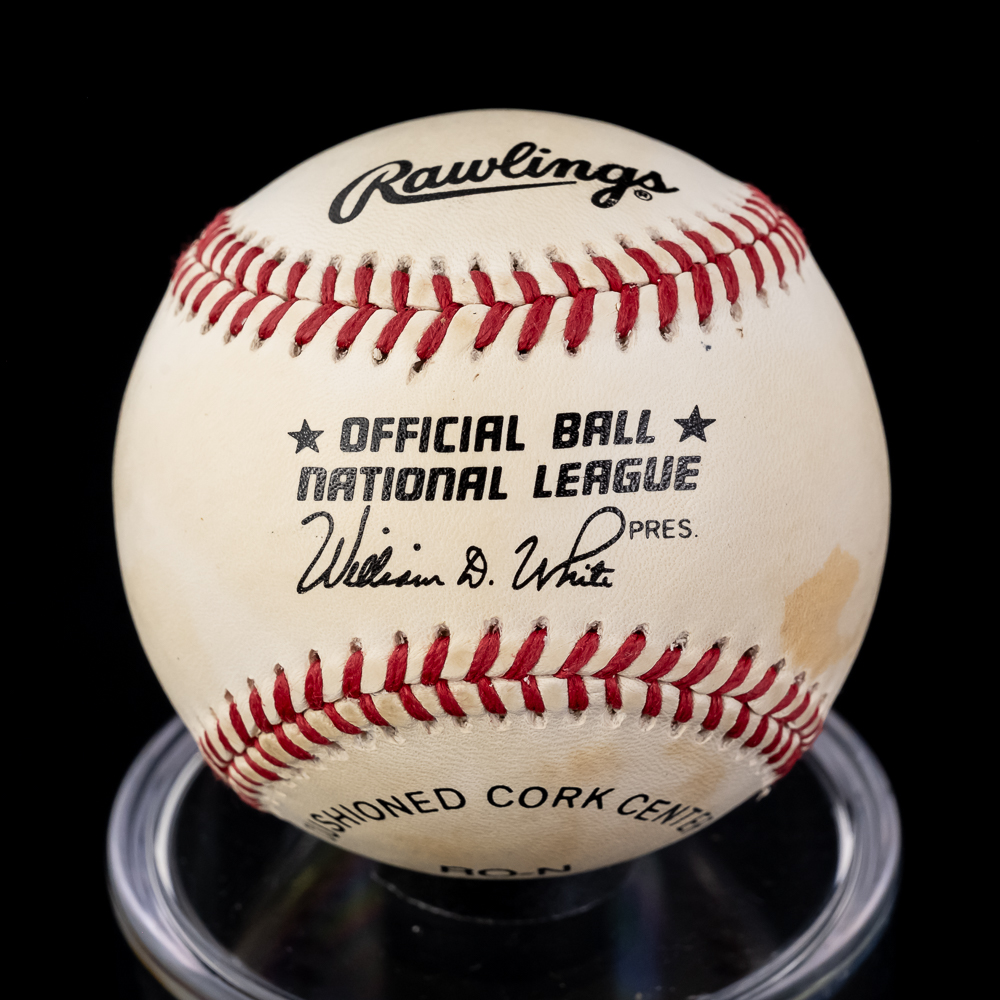 Lenny Dykstra & Gary Carter Autographed Baseballs