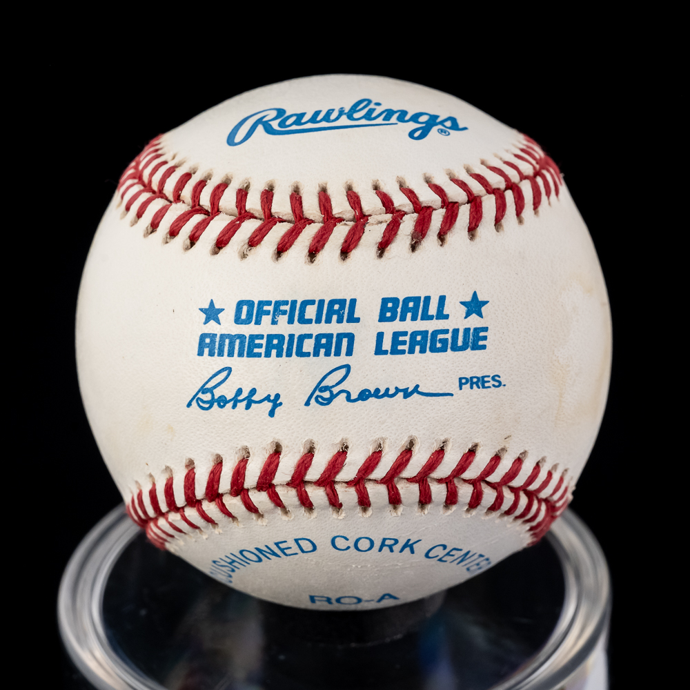 (2) NYY Phil Rizzuto Autographed Baseballs