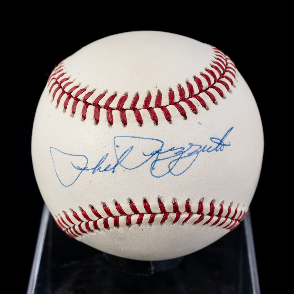 (2) NYY Phil Rizzuto Autographed Baseballs