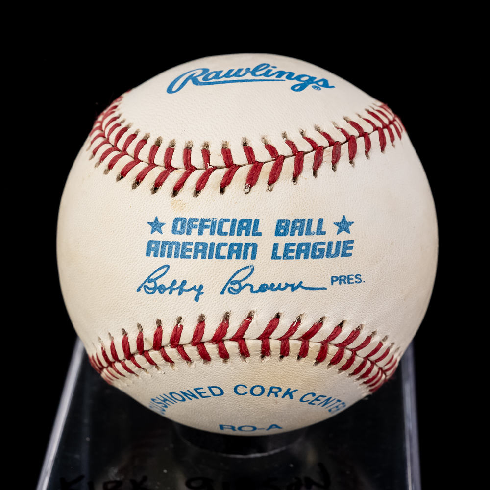Steve Garvey & Kirk Gibson Autographed Baseballs