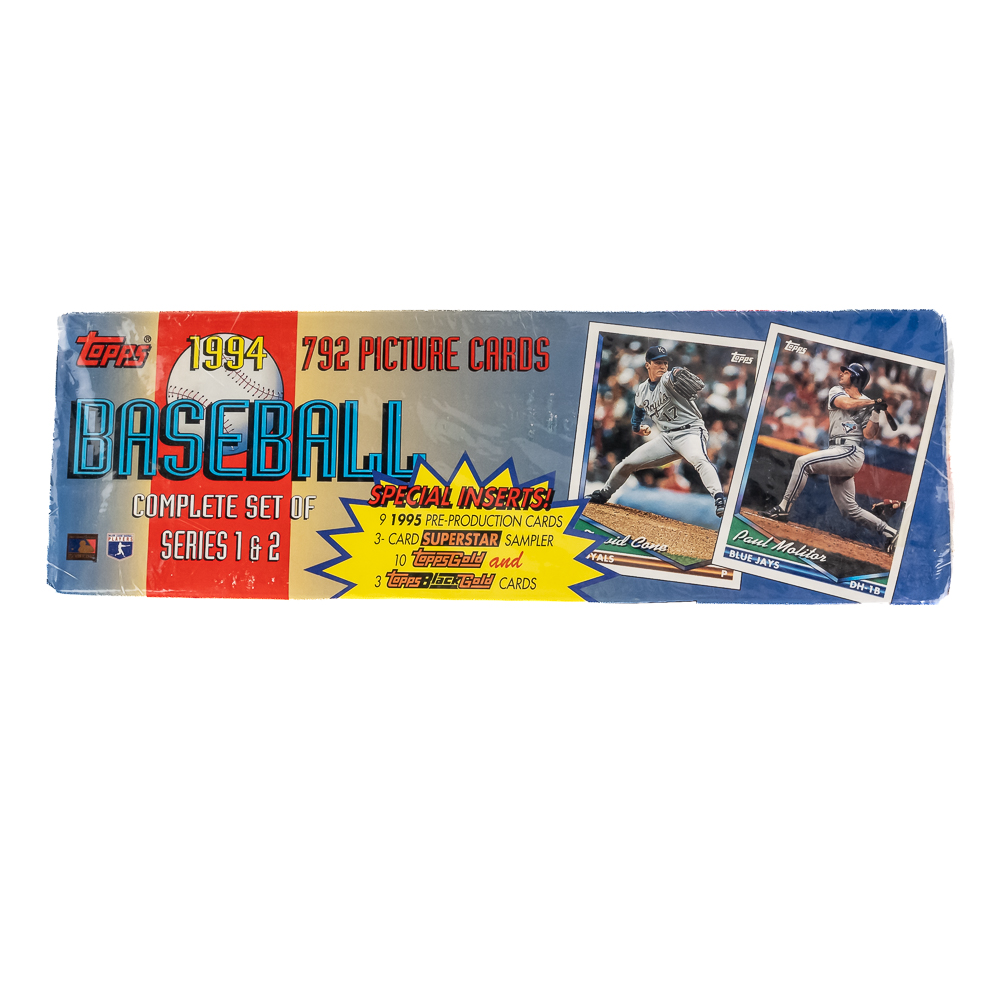 1990-1996 MLB Baseball Card Sealed Set Assortment
