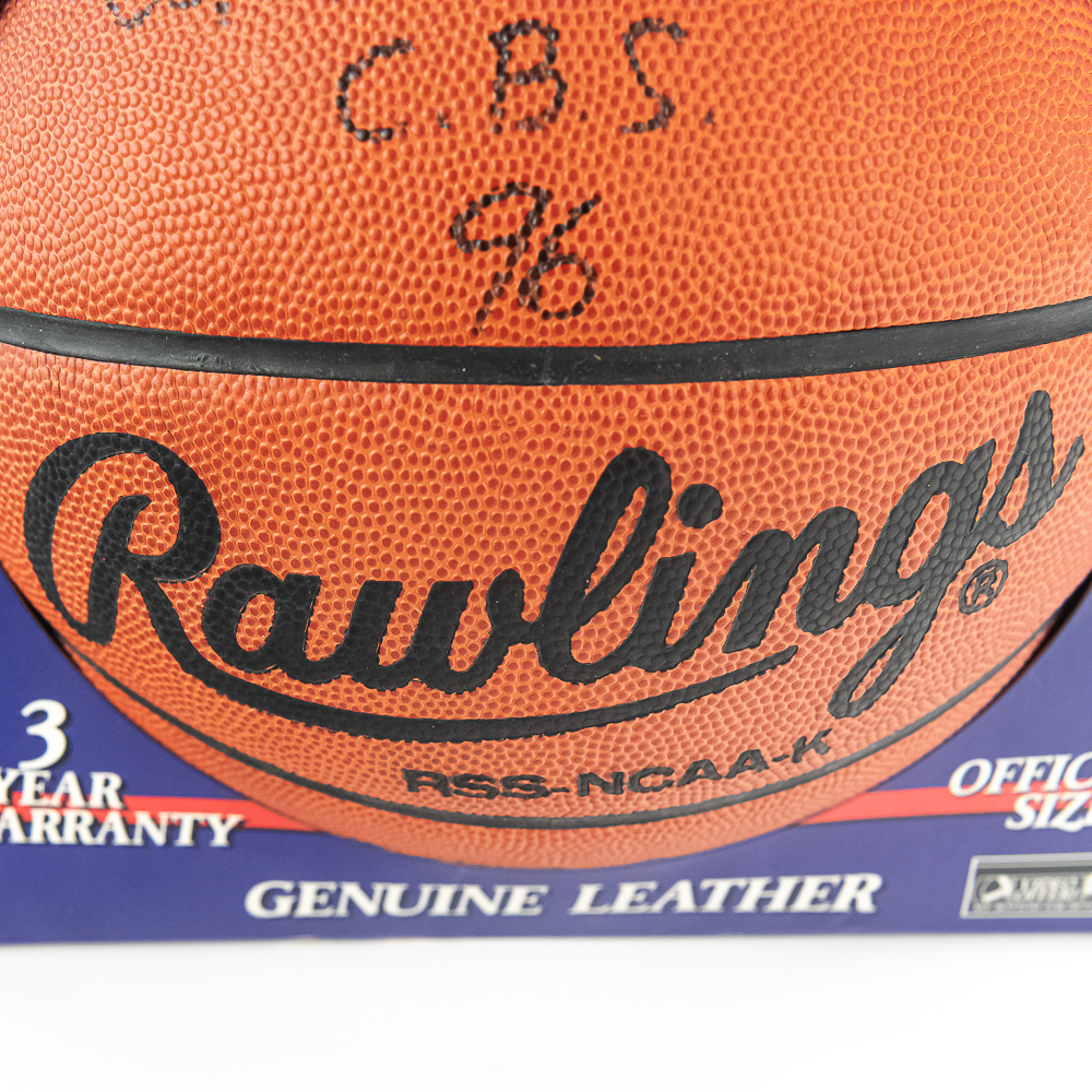 AL McGuire C.B.S. 96 Autographed Basketball w JSA